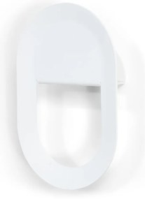 Fehér fali acél akasztó Coucou – Spinder Design