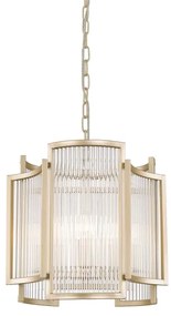 Zuma Line P0528-03A-V6AC - Csillár láncon SERGIO 3xE14/60W/230V arany