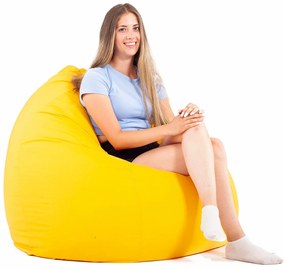 Sárga XXL Babzsákfotel