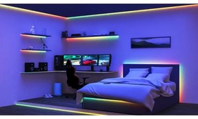 WiZ - LED RGBIC Dimmelhető szalag 10m LED/21W/230V 2700-6500K Wi-Fi