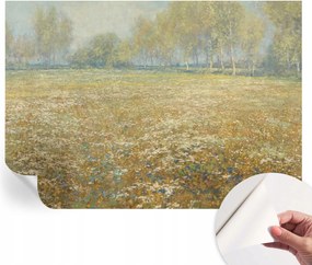 Öntapadós fotótapéta Nappaliba és Hálószobába Virágzó mező 312x219