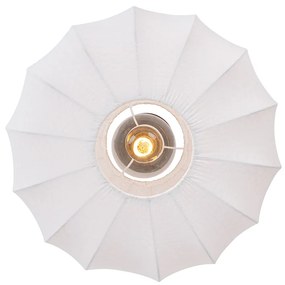 Japandi mennyezeti lámpa fehér 40 cm - Madleine