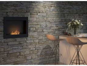 InFire - Beépített BIO kandalló 49x60 cm 3kW fekete