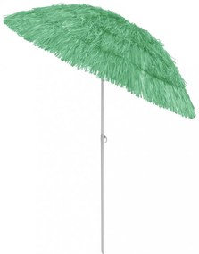 zöld hawaii stílusú strandnapernyő 180 cm