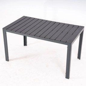 Furnigo Hamburg kerti bútor szett 1+6 - fekete