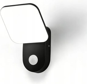 Fali lámpa Kültéri Homlokzati lámpa Alkonyat mozgásérzékelő 12W