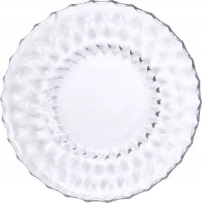 Üvegtányér Nagy 29 cm patera tortatál Amytis