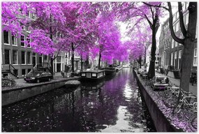 Poszterek 120x80 Holland tájkép Folyó