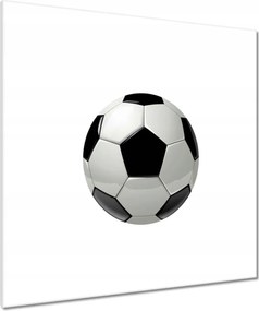 Vászonkép 80x80 Focilabda a lábhoz