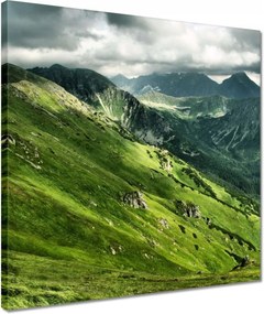 Vászonkép 40x40 Tátra Lengyel hegyek Kilátás