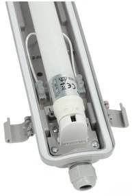 LED ipari fénycsöves világítás T8 1xG13/18W/230V 4000K IP65 128 cm