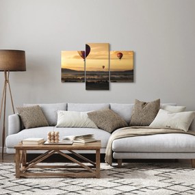 Kép - repülő léggömbök (90x60 cm)