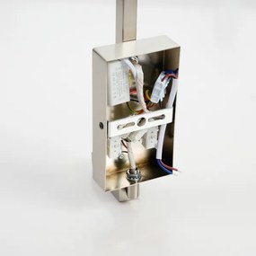 Brilagi - LED Fali lámpa RAYA 1xE14/40W/230V + LED/3W fehér/matt króm