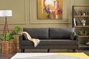 3 személyes kanapéágy Bella Sofa  - Antracit
