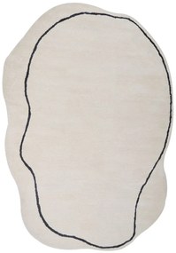 Bézs viszkózszőnyeg 160 x 230 cm DERA Beliani