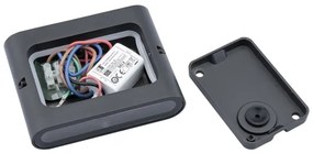 LED Kültéri fali lámpa FLOW 2xLED/3W/230V IP54 fekete