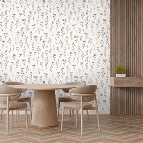 Fotótapéta - Finom virágmintás (147x102 cm)