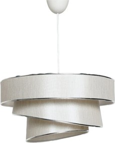 Couper függőlámpa, bézs-ezüst