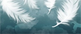 Kép - Fehér toll (120x50 cm)