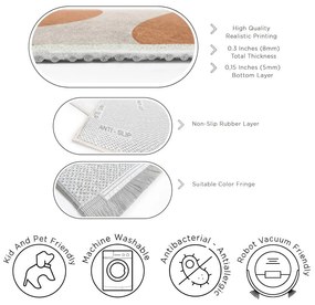 Narancssárga mosható szőnyeg 160x230 cm Caramel Latte – Mila Home