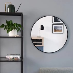 Baltica Design - BRIGHT LED tükör háttérvilágítással 15W/230V 4500K átm. 100 cm IP65 fekete