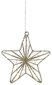 Markslöjd 703903 - LED karácsonyi dekoráció ELISE LED/0,6W/230V arany