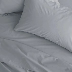 Szürke perkál lepedő 180x260 cm Easy Iron Percale – Catherine Lansfield