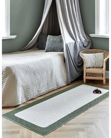 Zöld-krémszínű kültéri-beltéri szőnyeg 70x120 cm Ilda Pine – Pappelina