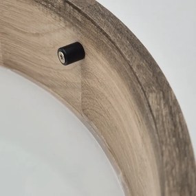 Brilagi - LED mennyezeti lámpa CARVALHO 1xE27/60W/230V tölgy-dió, átm. 27 cm