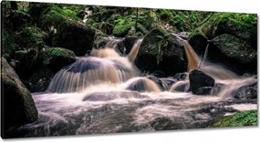 Festmények 115x55 Hegyi folyó