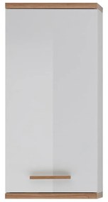 Fehér függő fürdőszoba szekrény 36x75 cm Set 923 - Pelipal