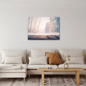 Kép - Kilátás az erdőbe (70x50 cm)