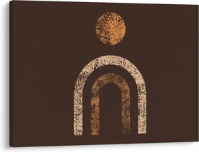 Kép - Narancssárga ívek N⁰1 (70x50 cm)