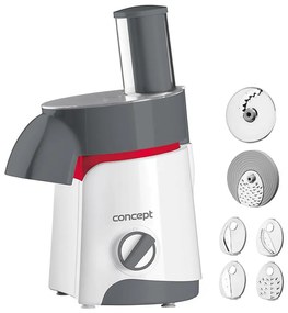 Concept Concept ES1000 - Elektromos reszelő 200W/230V fehér/szürke CO0009
