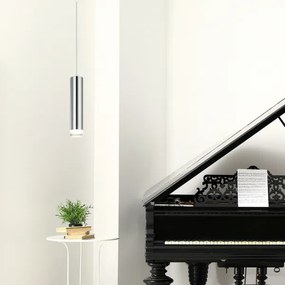 Csillár zsinóron ARMIN 1xGU10/10W/230V fényezett króm