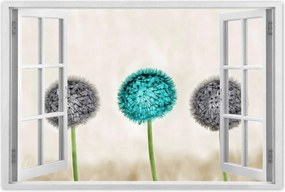 Poszter 60x40 Kék pitypang