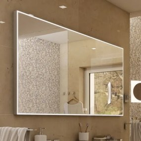 Tükör világítással Nimco 120x70 cm ezüst ZP 13006VX