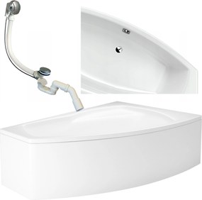 Sarokkád Ülőfelülettel Szifonnal Jobbos Laminart 150X100