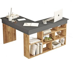 Cilo Anthracite és Atlantic Pine íróasztal