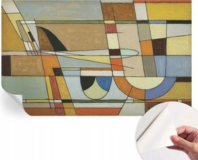 Öntapadós fotótapéta Egyszerű összeszerelés Geometrikus harmónia 416x254 cm