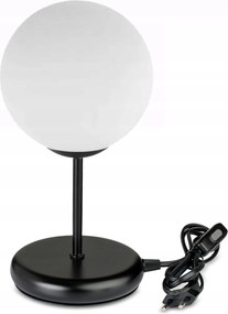 Éjjeli Lámpa Irodai Asztali Lámpa Loft Üveg Lámpabúra Led Gömb E27