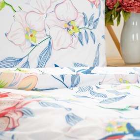 4Home Orchid Paradise pamut ágyneműhuzat, 140 x 200 cm, 70 x 90 cm