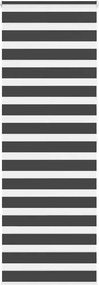 vidaXL zebrafüggönnyel fekete szövetszélesség 65,9 cm poliészter