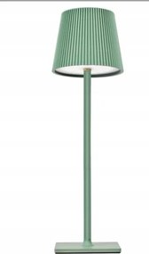 Asztali lámpa, vezeték nélküli, 3 világítási móddal Zöld