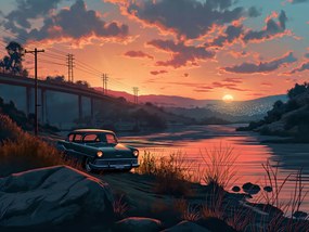 Poszter 100x75cm Nyugat a klasszikusoknál