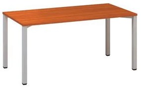 Alfa Office  Alfa 200 irodai asztal, 160 x 80 x 74,2 cm, egyenes kivitel, cseresznye mintázat, RAL9022%