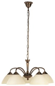 Rabalux 8175 - Csillár láncon REGINA 5xE14/40W/230V