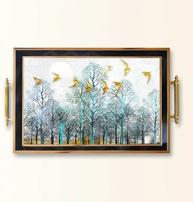 Üveg tálca, 38×24 cm – TPA9940