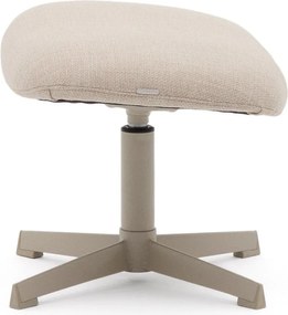 Bézs zsenília lábtartó Teryl – Kave Home