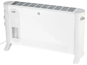 Home FK 344 álló elektromos konvektor turbó fűtőtest, 750W/1250W/2000W, fehér